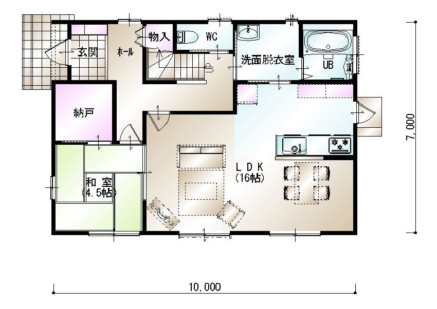 プランW21│おすすめプラン検索 新築・注文住宅 福岡・北九州・筑後・大分 ハウジングプラザ