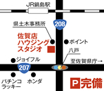 佐賀店地図